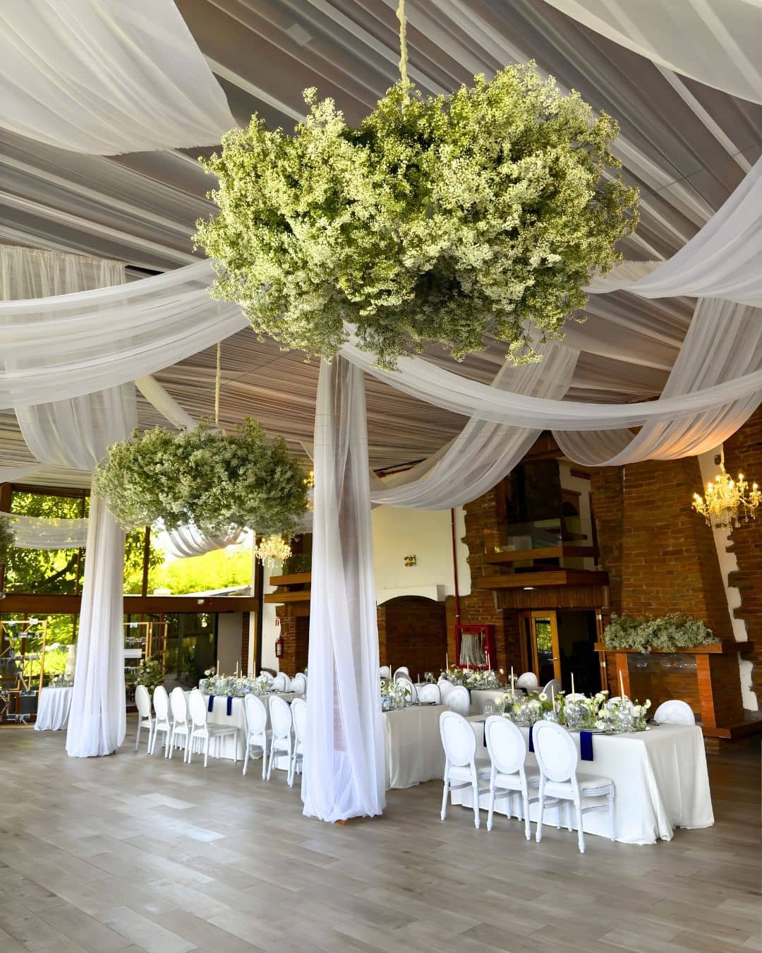 Salón de bodas decorado Quito